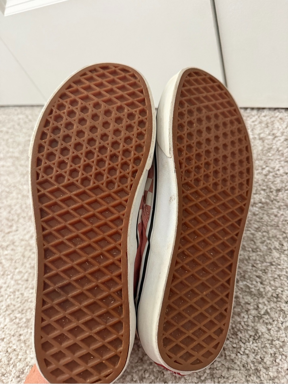 Vans Classic Slip-On Checkerboard Rose Dawn Pink/White - Picture 6 of 6